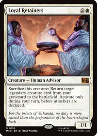 Loyal Retainers (MSC-136) - Commander: Marvel Super Heroes