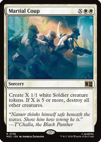 Martial Coup (MSC-138) - Commander: Marvel Super Heroes