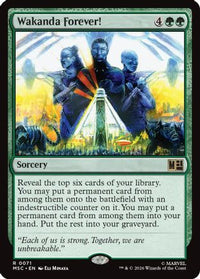 Wakanda Forever! (MSC-071) - Commander: Marvel Super Heroes