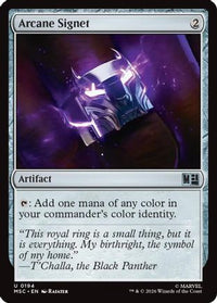 Arcane Signet (0194) (MSC-194) - Commander: Marvel Super Heroes