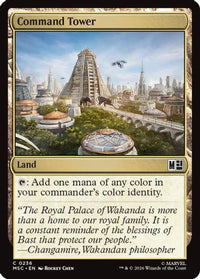 Command Tower (0236) (MSC-236) - Commander: Marvel Super Heroes