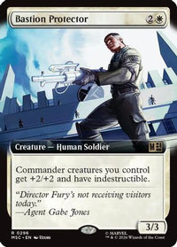 Bastion Protector (Extended Art) (MSC-296) - Commander: Marvel Super Heroes