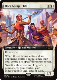Dora Milaje Elite (Extended Art) (MSC-302) - Commander: Marvel Super Heroes