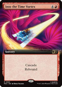 Into the Time Vortex (Extended Art) (MSC-363) - Commander: Marvel Super Heroes Foil