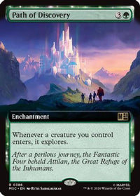 Path of Discovery (Extended Art) (MSC-386) - Commander: Marvel Super Heroes Foil