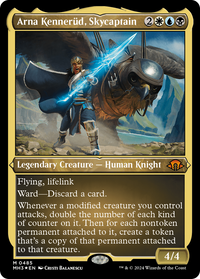 Arna Kennerüd, Skycaptain (MH3-485) - Modern Horizons 3 Foil