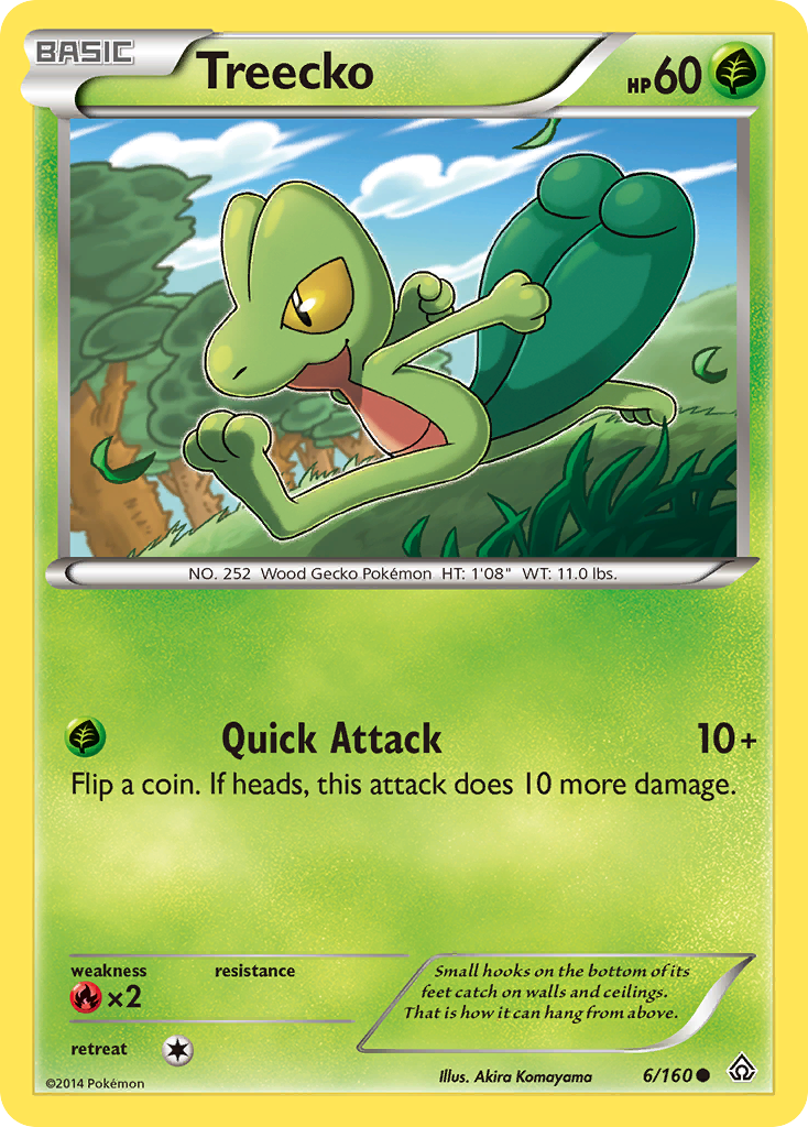 Treecko (#) (24) - XY Trainer Kit Latias & Latios