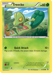 Treecko (#) (24) - XY Trainer Kit Latias & Latios