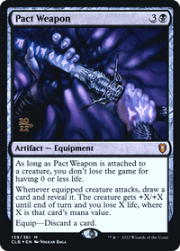 Pact Weapon [Commander Legends: Battle for Baldur's Gate Prerelease Promos]