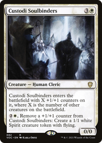 Custodi Soulbinders [Innistrad: Crimson Vow Commander]