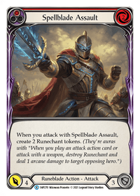 Spellblade Assault (Red) [1HP270] (History Pack 1) - POKÉ JEUX
