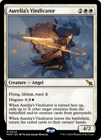 Aurelia's Vindicator (Promo Pack) [Murders at Karlov Manor Promos]