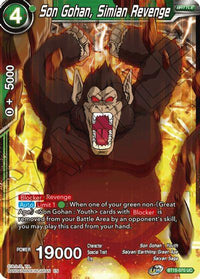 Son Gohan, Simian Revenge (BT15-070) [Saiyan Showdown] - POKÉ JEUX