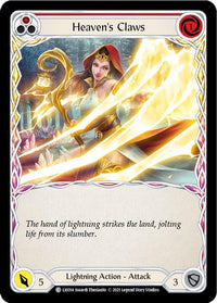 Heaven's Claws (Red) [LXI014] (Tales of Aria Lexi Blitz Deck) 1st Edition Normal - POKÉ JEUX