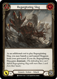 Regurgitating Slog (Blue) [U-WTR199] (Welcome to Rathe Unlimited) Unlimited Rainbow Foil - POKÉ JEUX