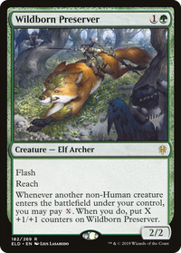 Wildborn Preserver (Promo Pack) [Throne of Eldraine Promos]