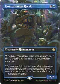 Homunculus Horde (Borderless) (Mana Foil) [Foundations]