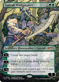 Garruk Wildspeaker (SLP-042) - Secret Lair Showdown Foil