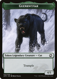 Guenhwyvar Token [Dungeons & Dragons: Adventures in the Forgotten Realms Tokens]
