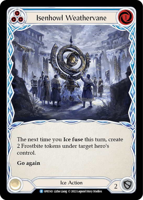 Isenhowl Weathervane (Blue) [UPR143] (Uprising) Rainbow Foil - POKÉ JEUX