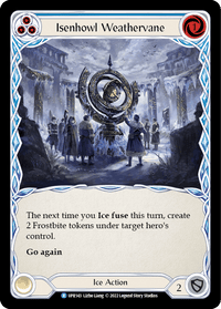Isenhowl Weathervane (Blue) [UPR143] (Uprising) Rainbow Foil - POKÉ JEUX