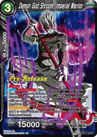 Demon God Shroom, Imperial Warrior (BT17-123) [Ultimate Squad Prerelease Promos] - POKÉ JEUX