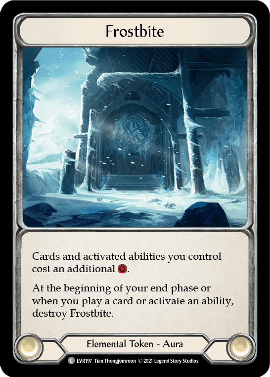 Frostbite [EVR197] (Everfest) 1st Edition Rainbow Foil - POKÉ JEUX