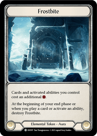 Frostbite [EVR197] (Everfest) 1st Edition Rainbow Foil - POKÉ JEUX