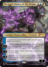 Tezzeret, Master of the Bridge (SLD-1701) - Secret Lair Drop (Borderless) Foil