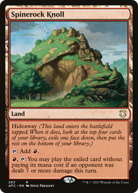 Spinerock Knoll [Dungeons & Dragons: Adventures in the Forgotten Realms Commander]