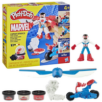 PLAY-DOH - MARVEL - CAPTAIN AMERICA MOTO-SLICER (Special Order)