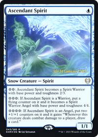 Ascendant Spirit [Kaldheim Prerelease Promos]