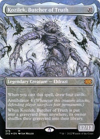 Kozilek, Butcher of Truth (Textured Foil) [Double Masters 2022]