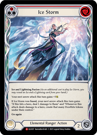 Ice Storm [ELE037] (Tales of Aria) 1st Edition Normal - POKÉ JEUX