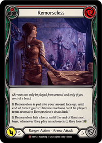 Remorseless [U-CRU123] (Crucible of War Unlimited) Unlimited Rainbow Foil - POKÉ JEUX