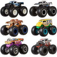 HOT WHEELS - MONSTER TRUCK - 1:64 DIECAST - 2pk ASST — LOT × 8 (Special Order)