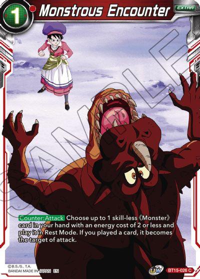 Monstrous Encounter (BT15-026) [Saiyan Showdown] - POKÉ JEUX