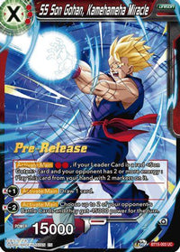 SS Son Gohan, Kamehameha Miracle (BT15-003) [Saiyan Showdown Prerelease Promos] - POKÉ JEUX
