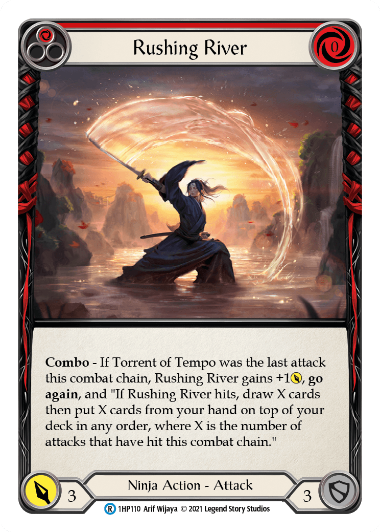 Rushing River (Red) [1HP110] (History Pack 1) - POKÉ JEUX