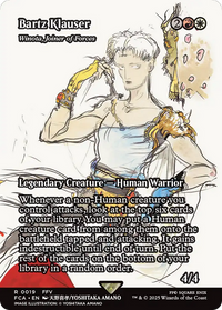 Bartz Klauser - Winota, Joiner of Forces (Showcase) (FCA-019) - FINAL FANTASY: Through the Ages Foil