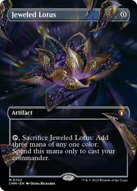Jeweled Lotus (Borderless Frame Break) [Commander Masters]