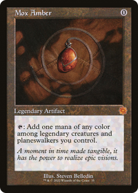Mox Amber (Rétro) [Artefacts rétro de la guerre des frères] 