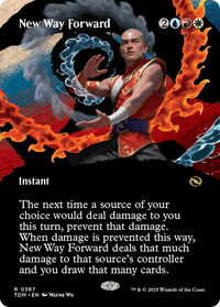 New Way Forward (Borderless) (TDM-367) - Tarkir: Dragonstorm