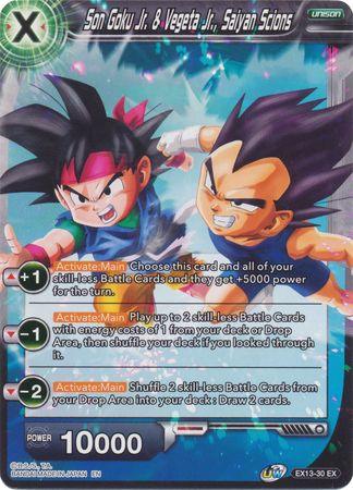 Son Goku Jr. & Vegeta Jr., Saiyan Scions (EX13-30) [Special Anniversary Set 2020] - POKÉ JEUX