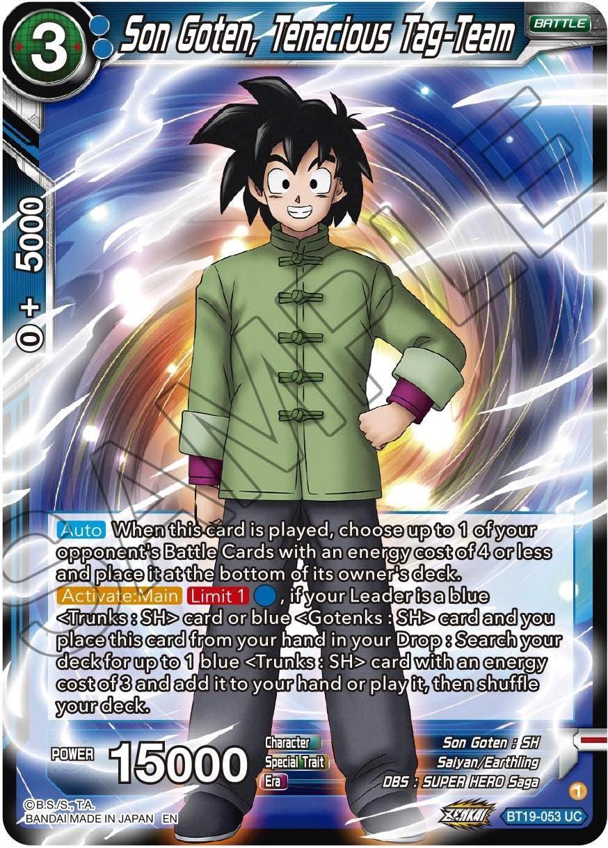 Son Goten, Tenacious Tag-Team (BT19-053) [Fighter's Ambition] - POKÉ JEUX