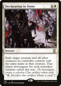 Declaration in Stone [Streets of New Capenna Commander]