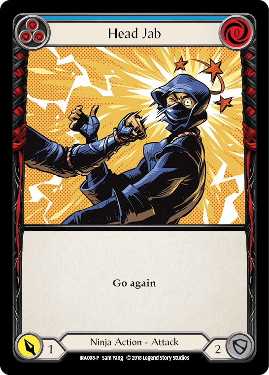 Head Jab [IRA008-P] (Ira Welcome Deck) 1st Edition Normal - POKÉ JEUX