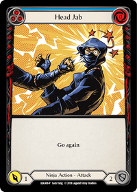 Head Jab [IRA008-P] (Ira Welcome Deck) 1st Edition Normal - POKÉ JEUX