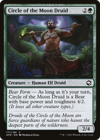 Circle of the Moon Druid [Dungeons & Dragons: Adventures in the Forgotten Realms]