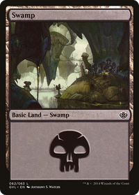 Swamp (62) (Garruk vs. Liliana) [Duel Decks Anthology]